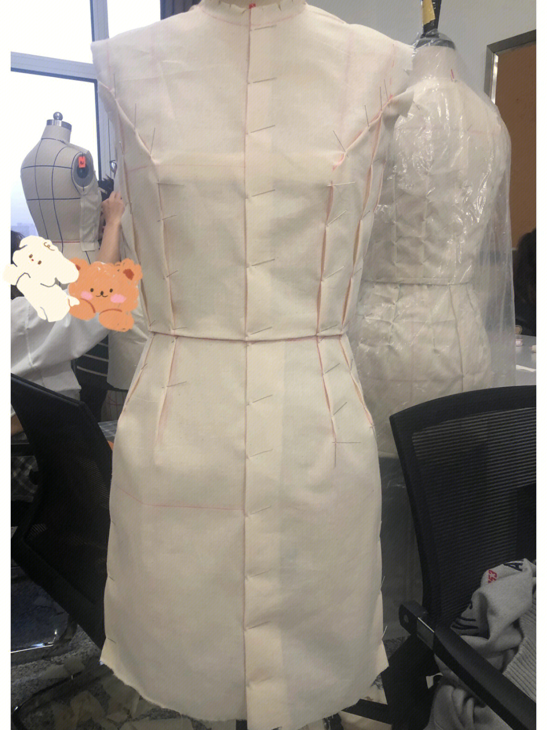 日本文化式衣原型裙原型立裁
