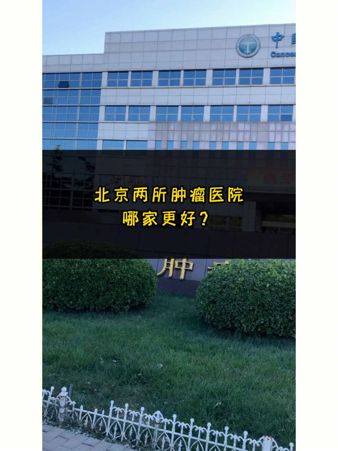 北京肿瘤医院和中国肿瘤医院怎么选