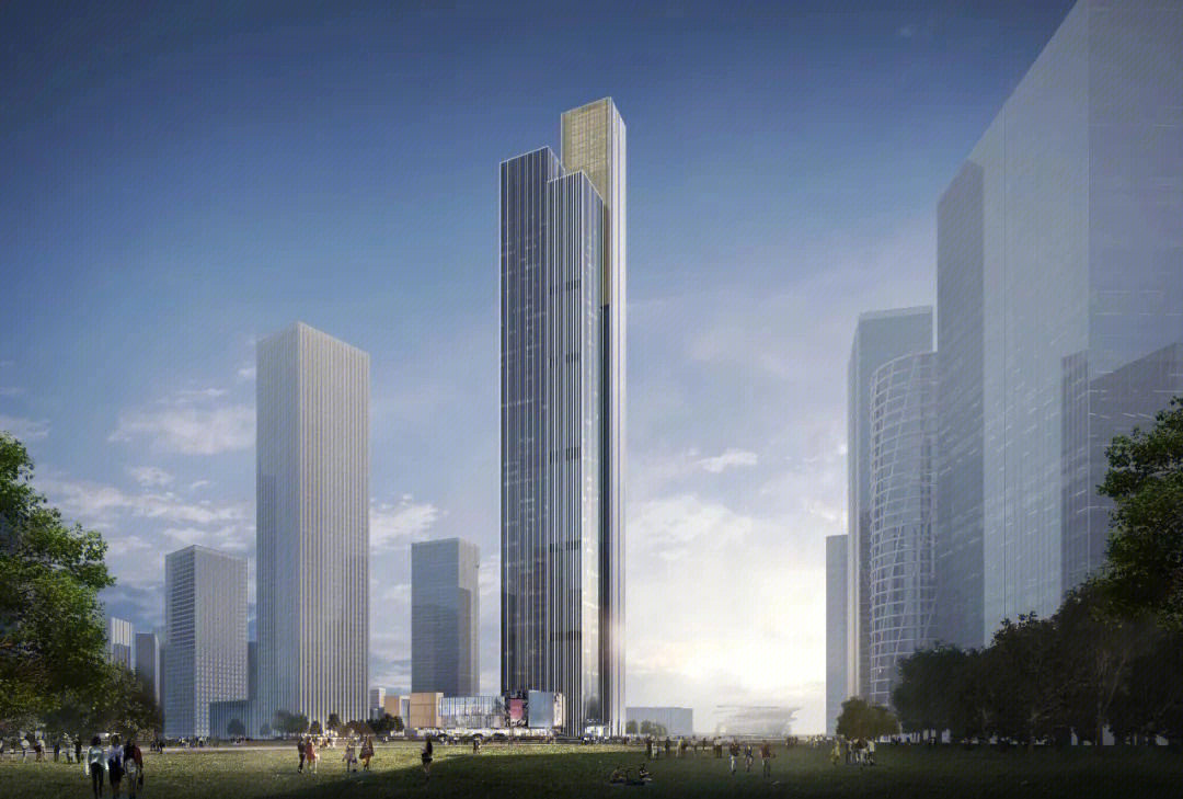 设计高度318米的长沙金茂大厦已建到200米