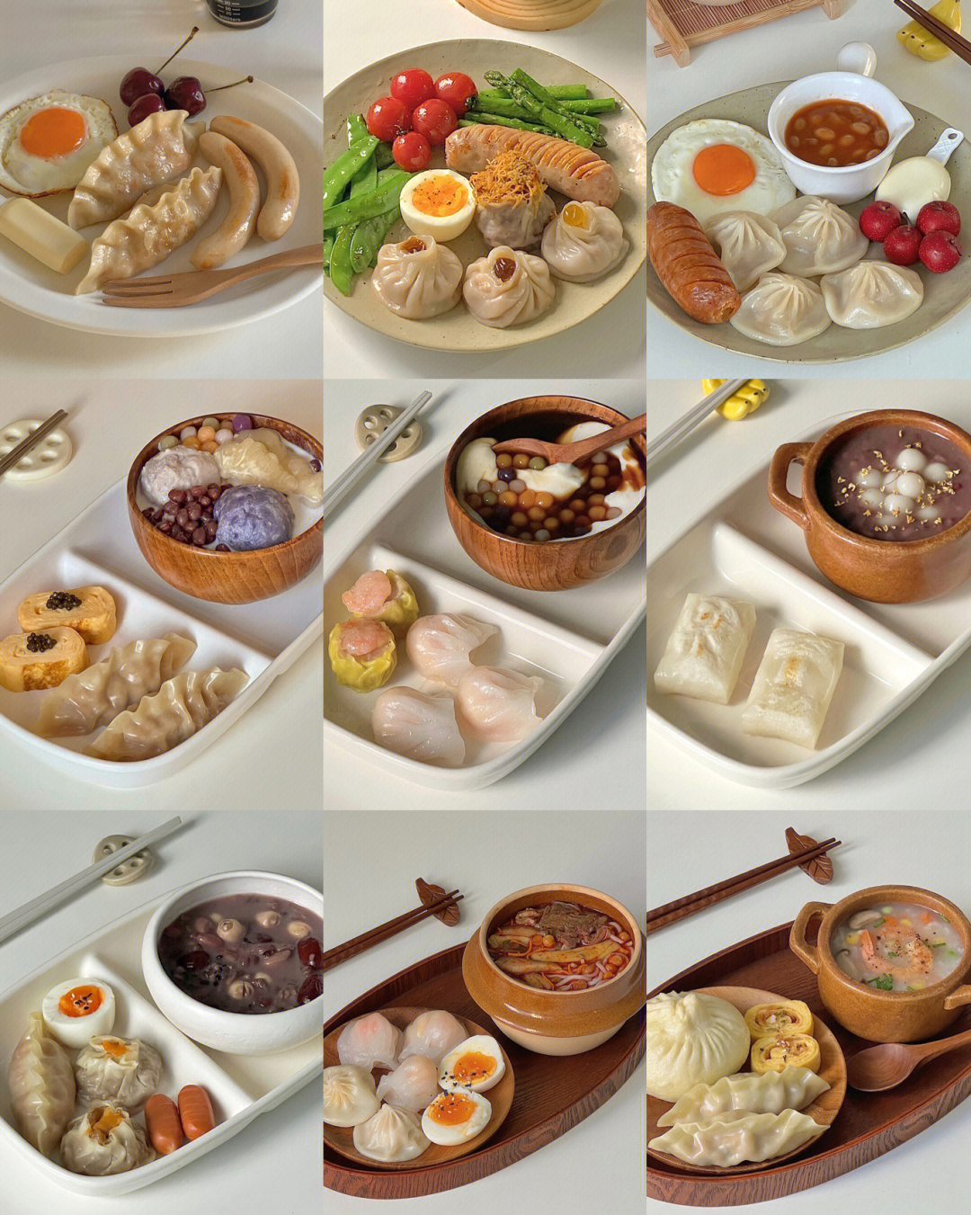 中式早餐种类大全图片
