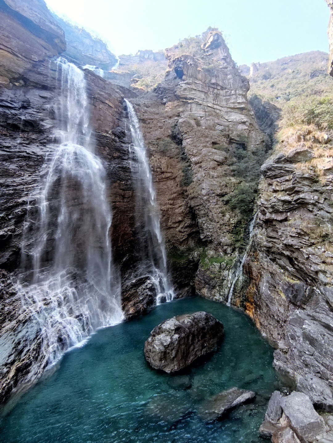 庐山三叠泉 风景图片图片