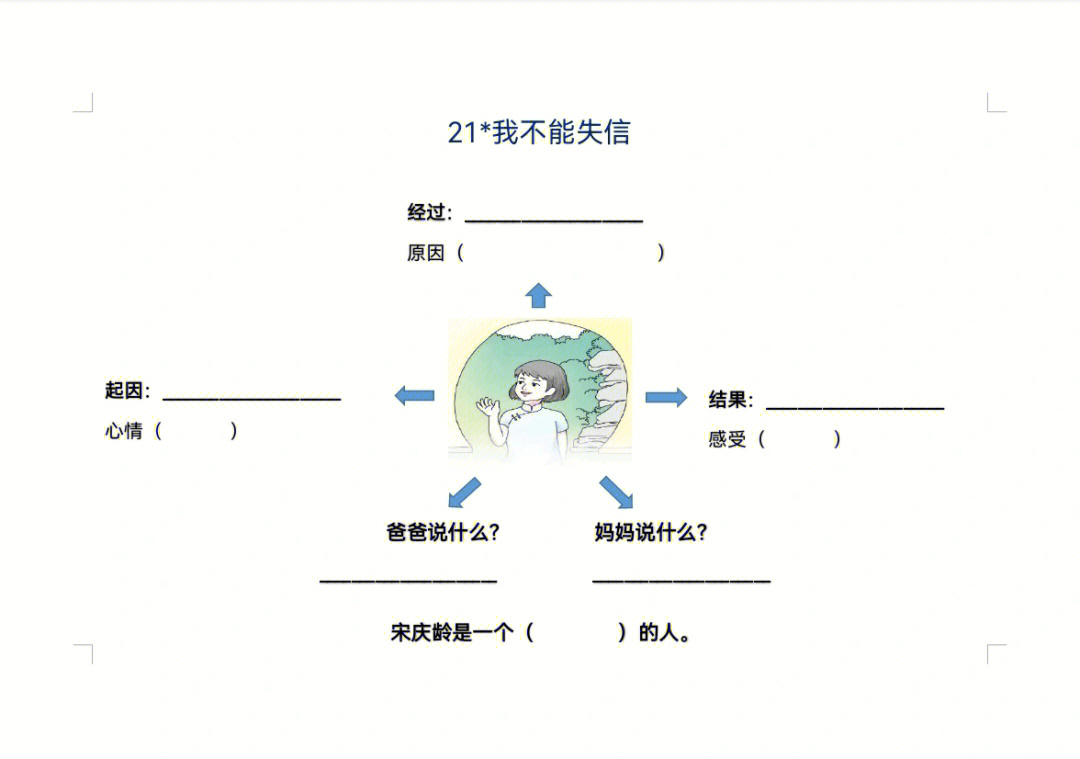 我不能失信图片教材图片