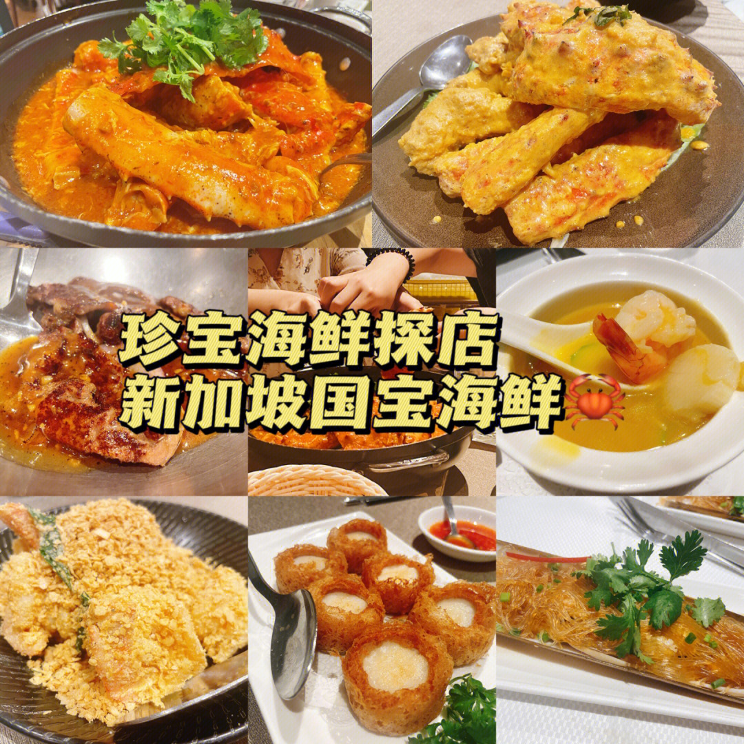 新加坡珍宝海鲜菜单图片