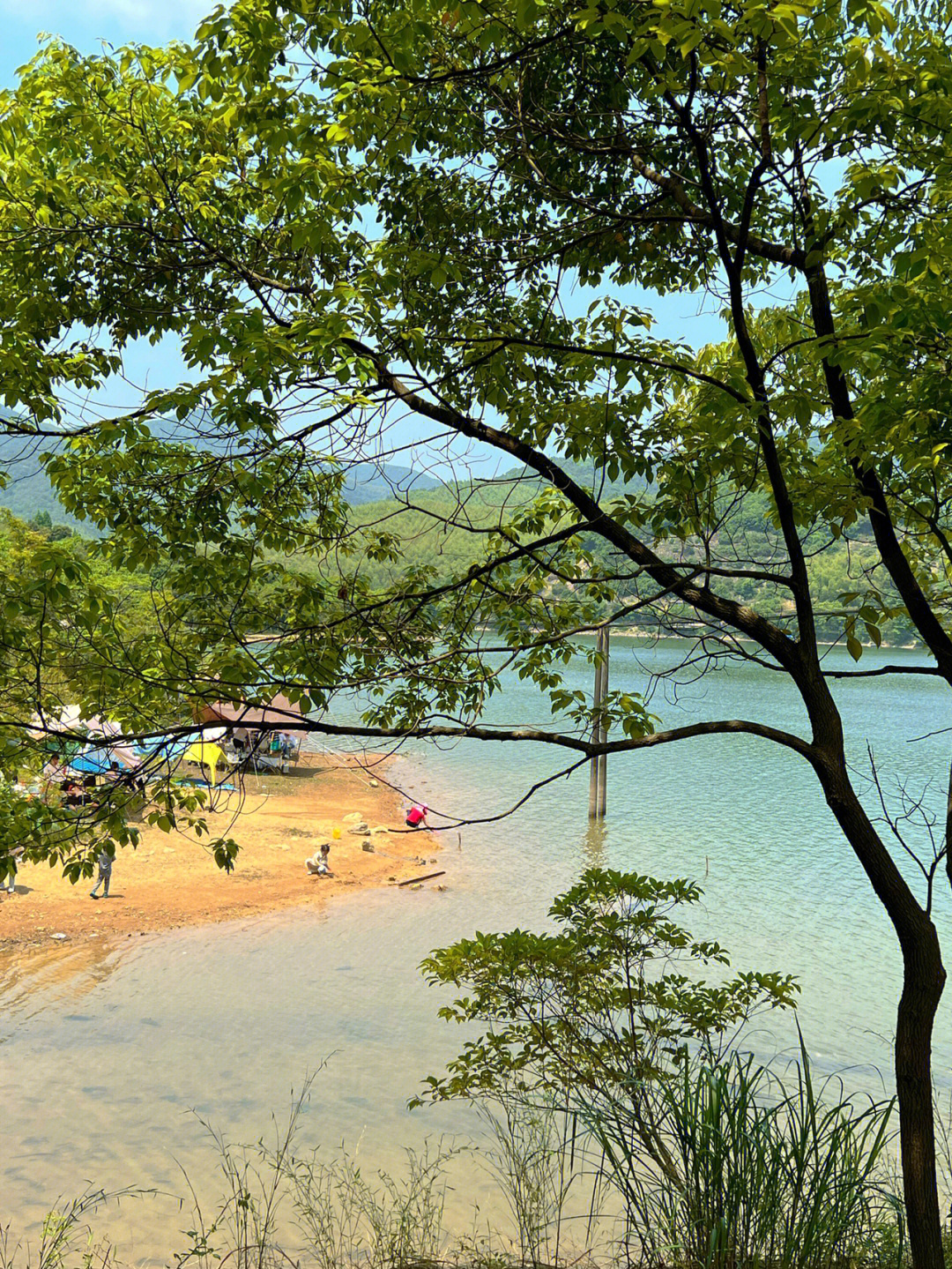 昔阳秦山水库图片