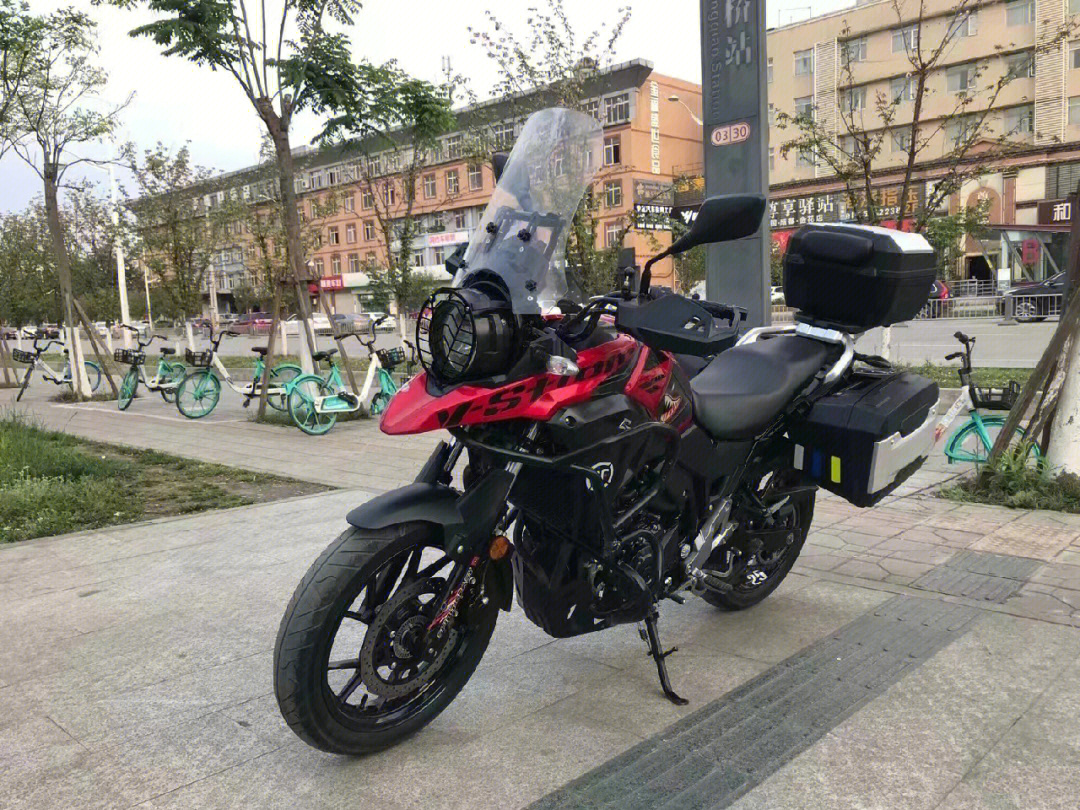 豪爵铃木dl250