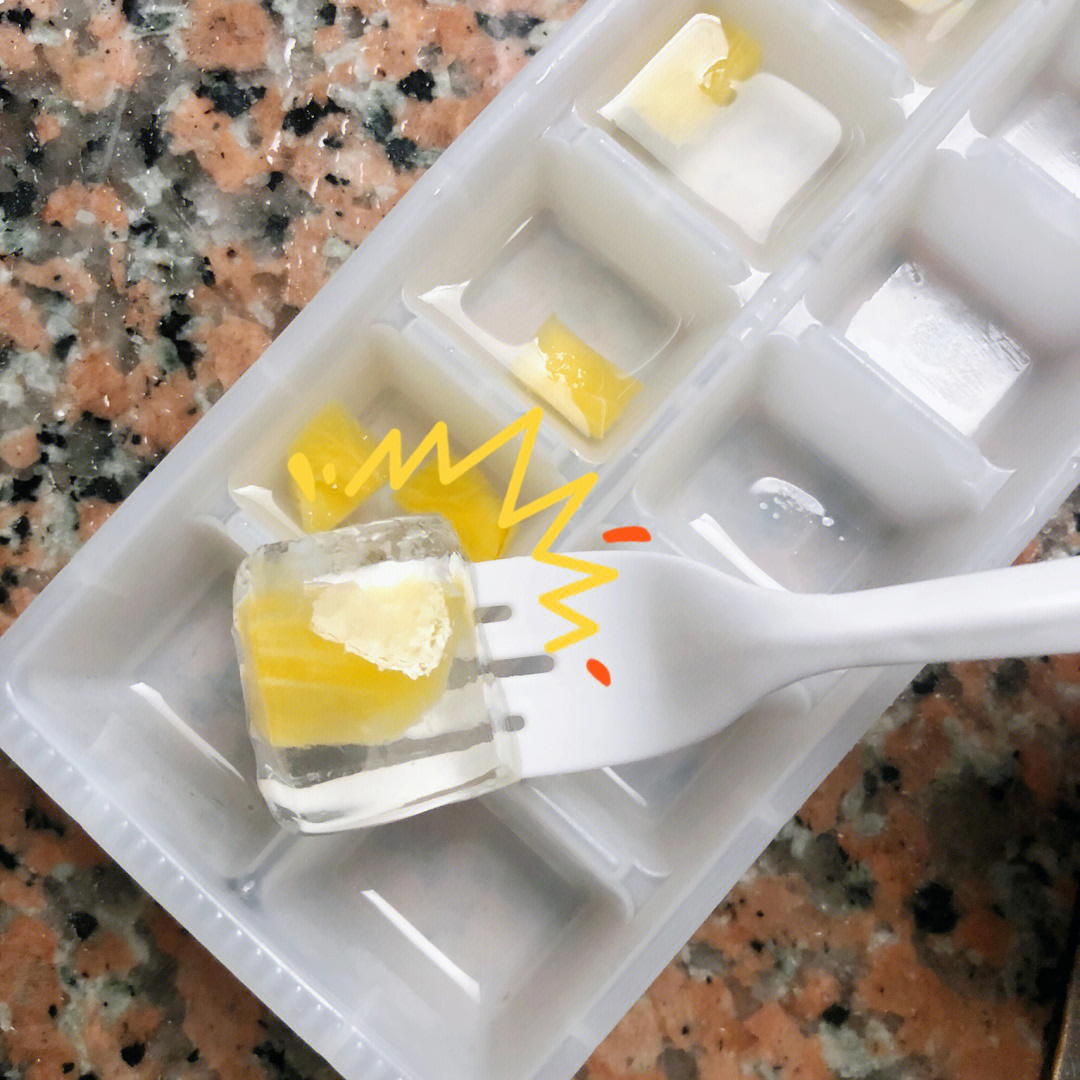 菠萝果冻起泡胶图片