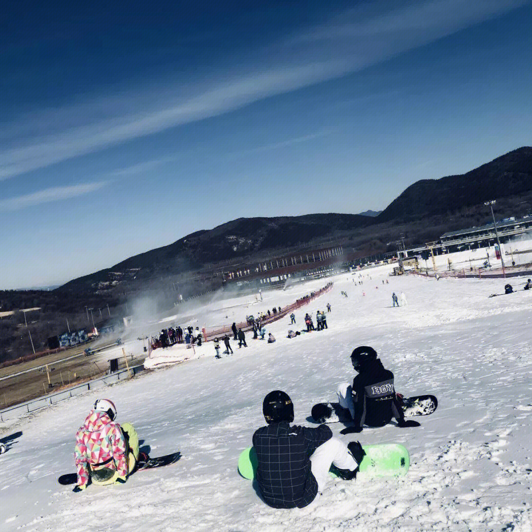 渔阳滑雪场导览图图片