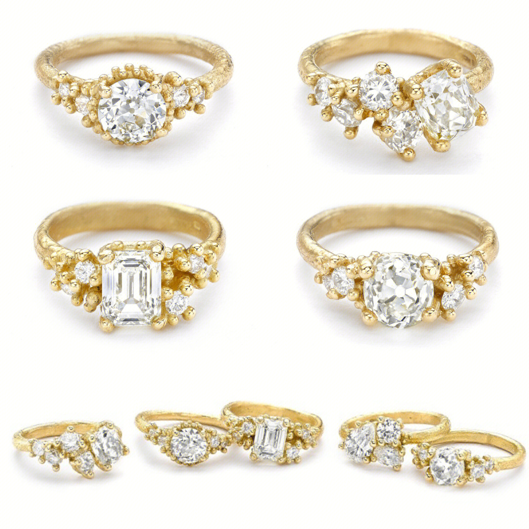 款式推荐古董珠宝风格订婚戒指款式
