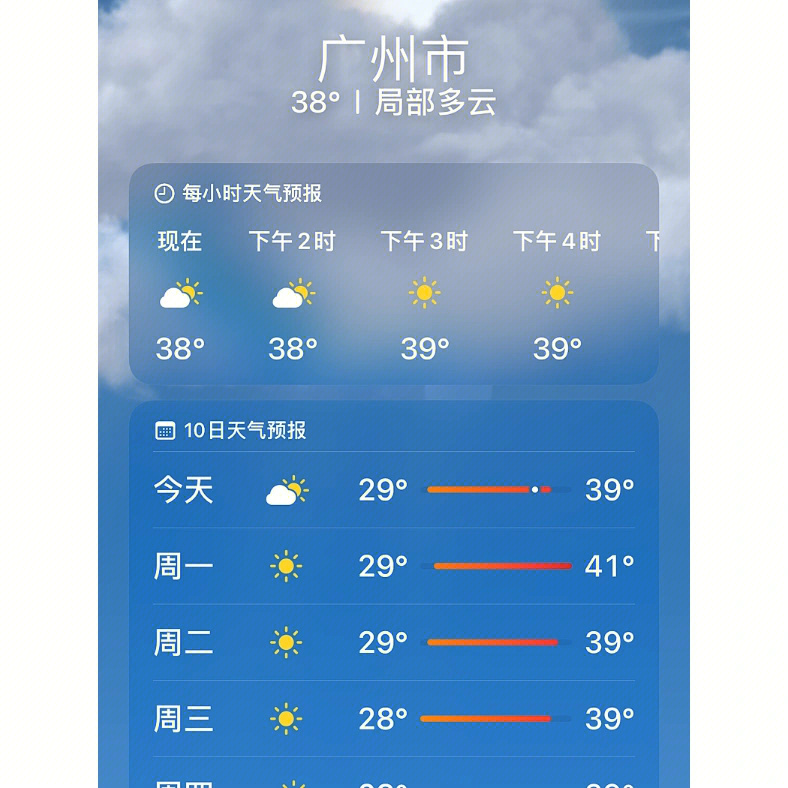 广州今天多少度图片