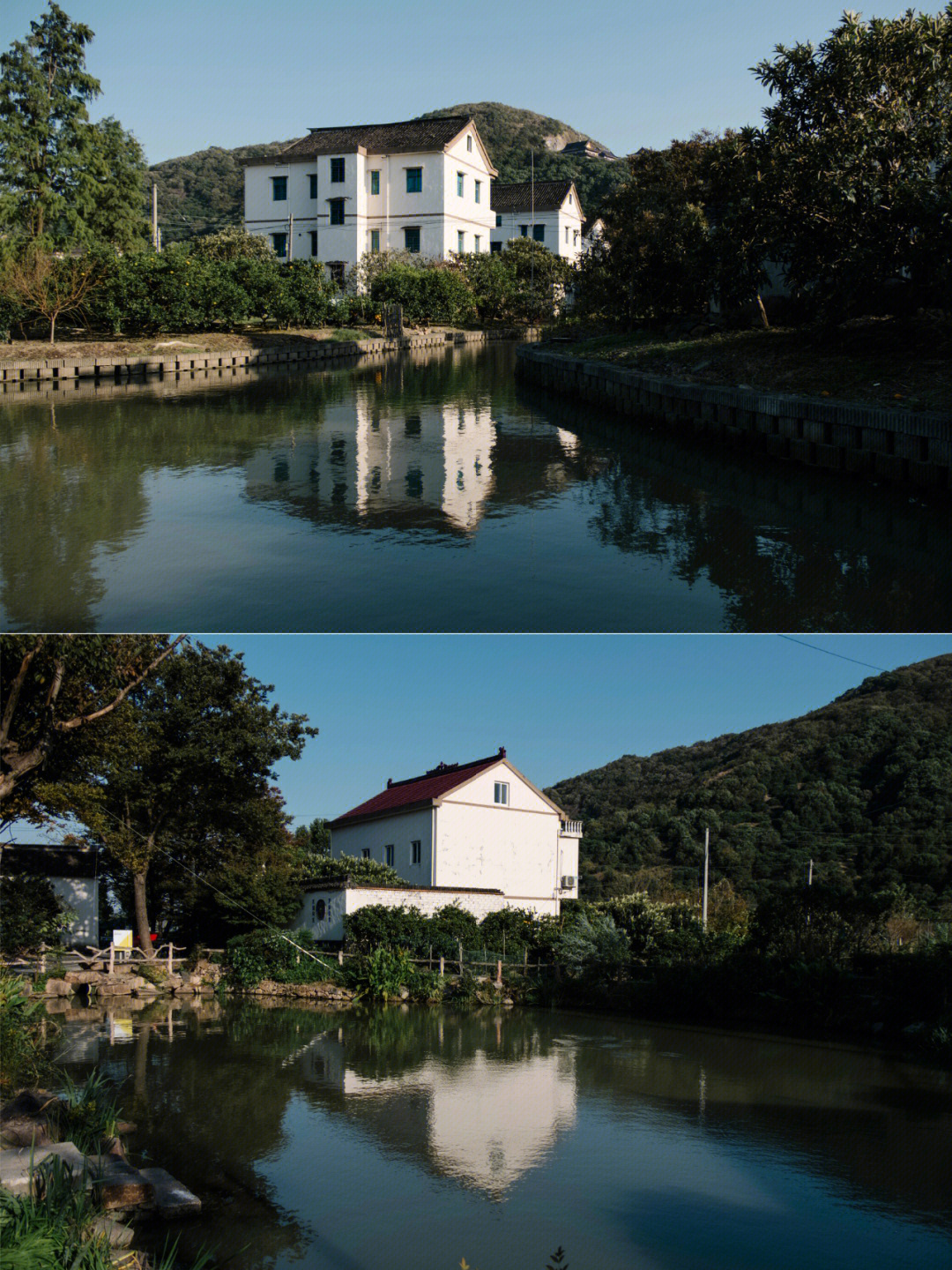 山水怡人的国家3a级旅游景区海宁尖山村