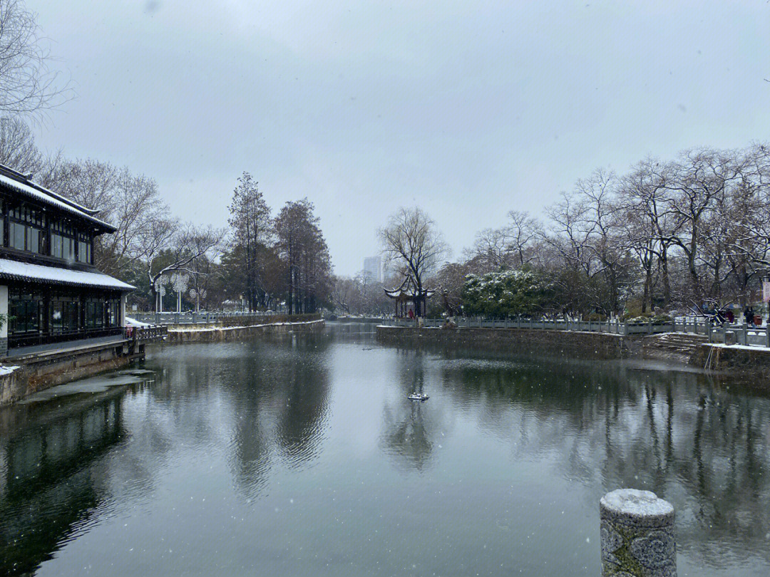 南京雪景2022图片