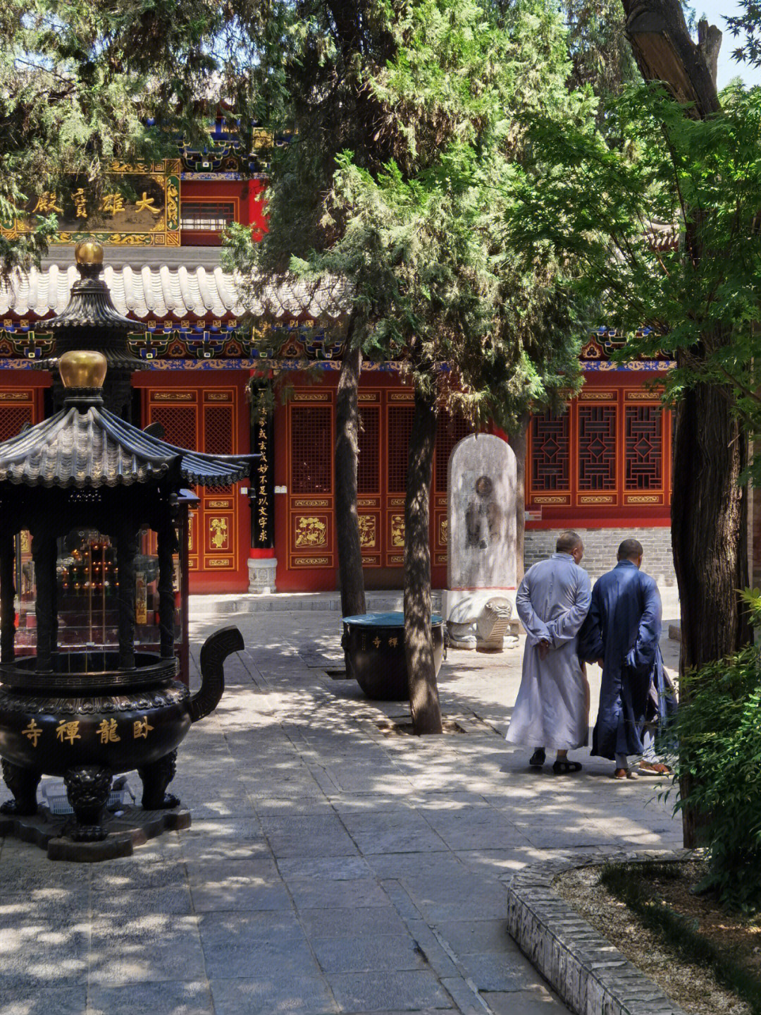 西安小众景点寺庙篇卧龙禅寺