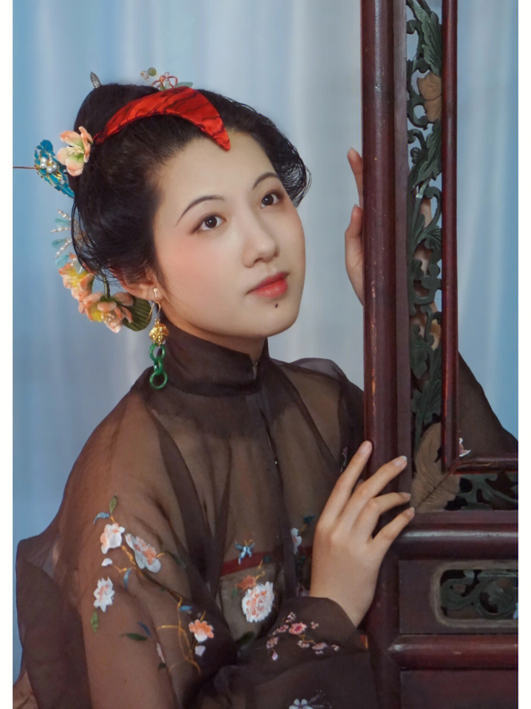清朝汉族女子图片