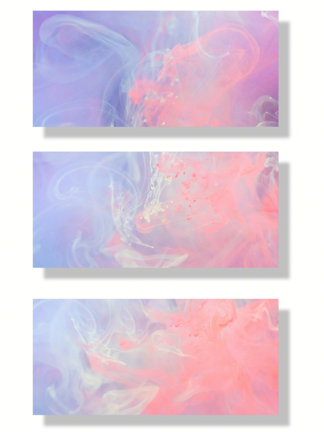 09色彩流体背景素材流动的粉色烟雾
