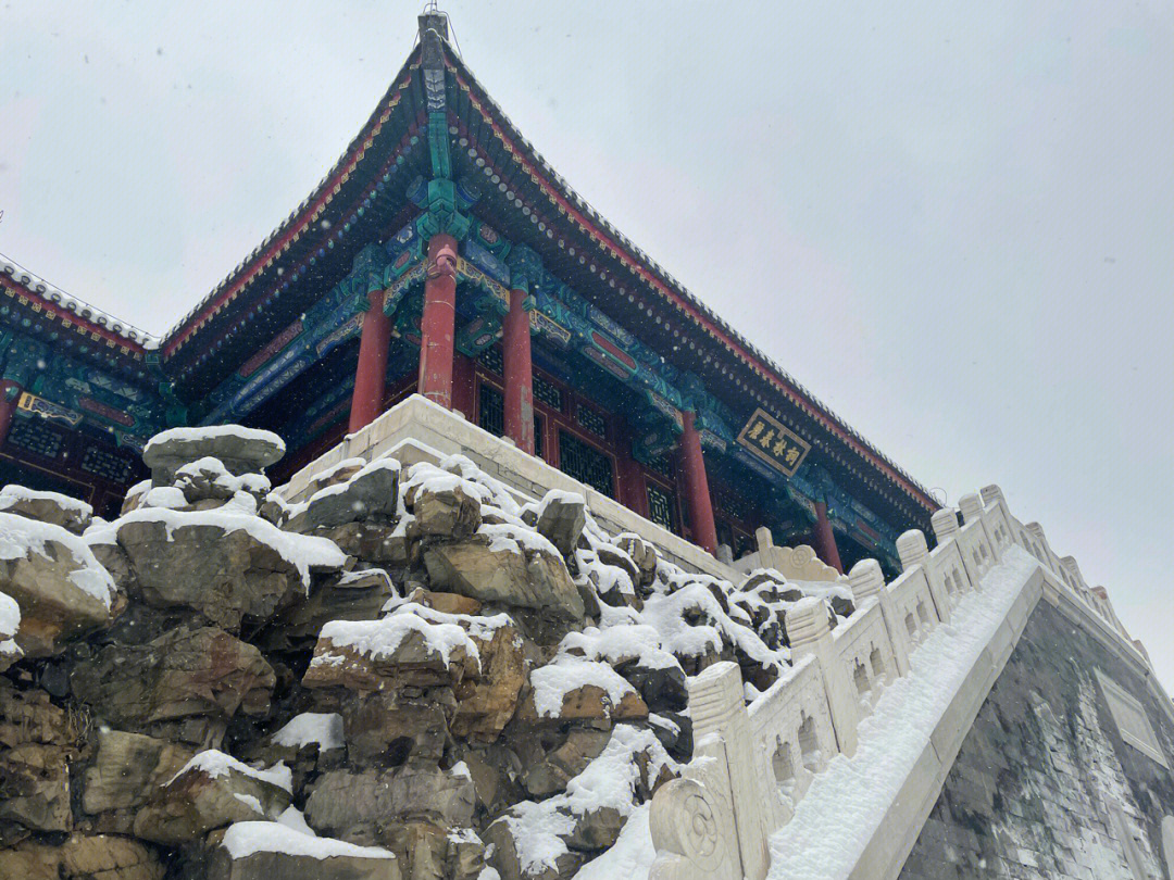 颐和园雪景