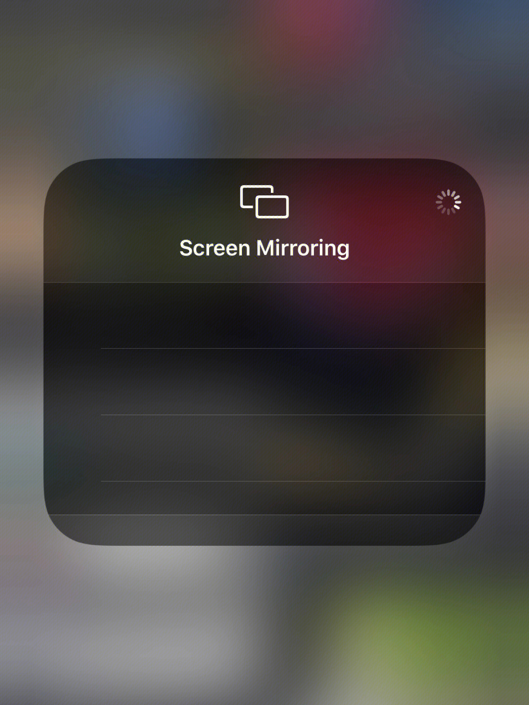iphone镜像屏幕连mac没有用
