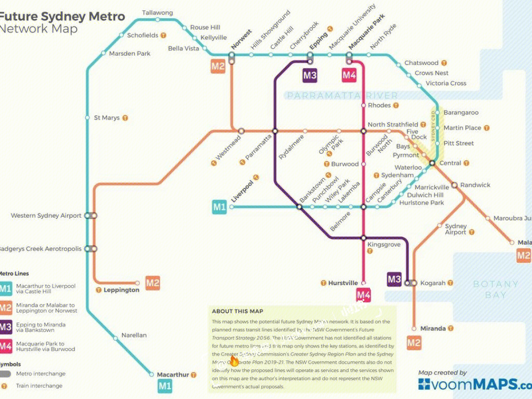 悉尼轨道交通图图片