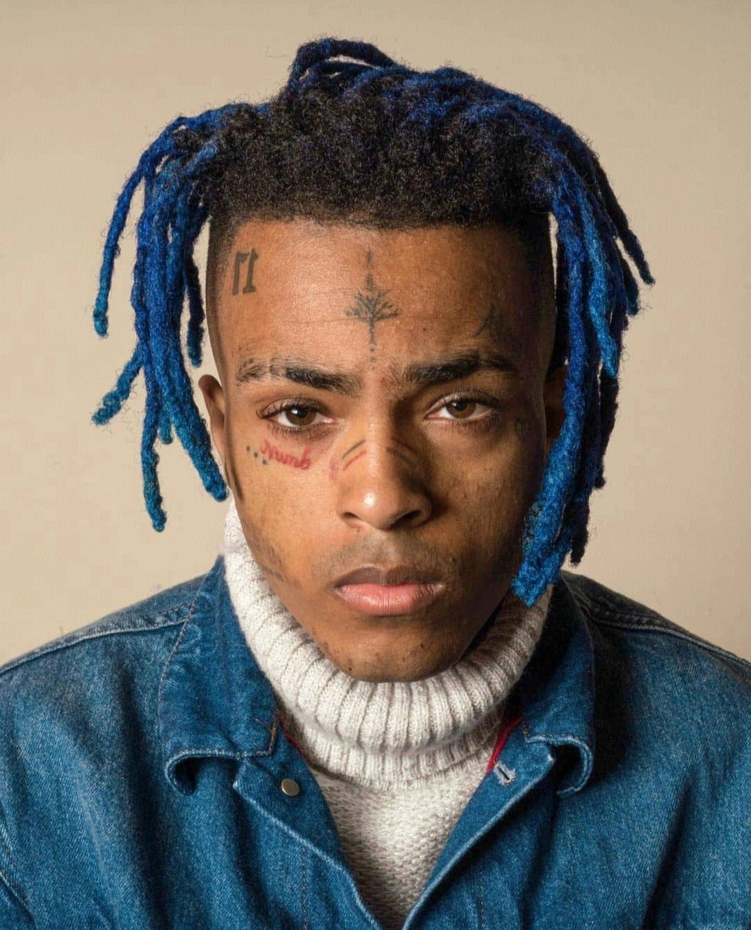 XXXtentacion头发贴纸图片