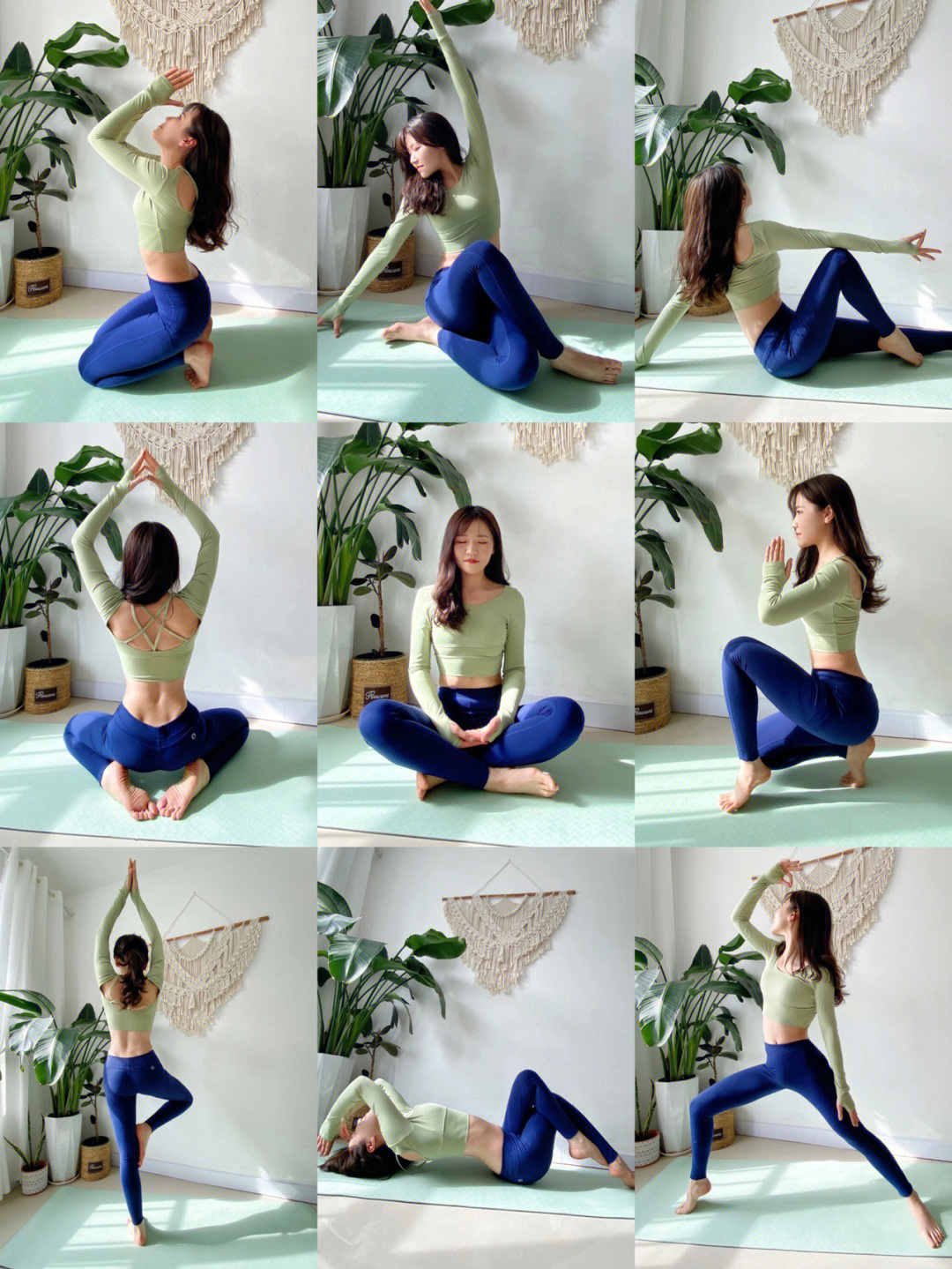 哈他瑜伽24体式口令图片