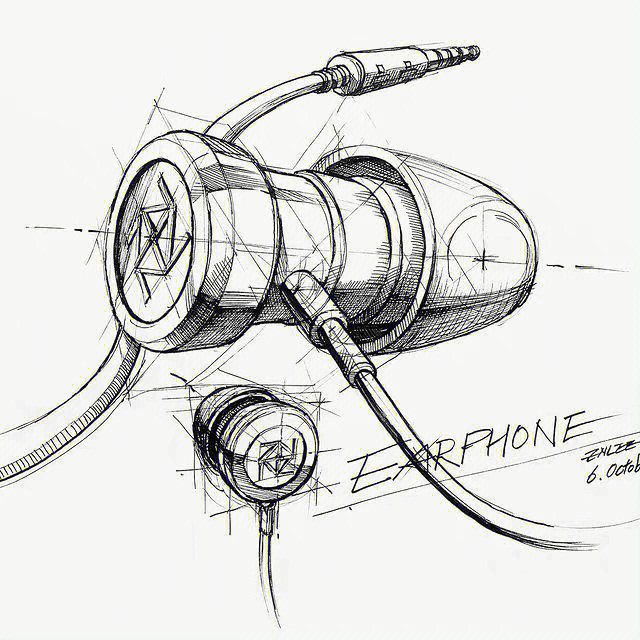 工业设计产品设计手绘草图