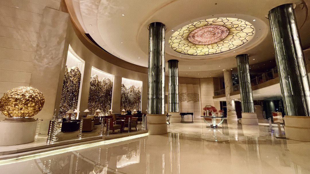 北京昆仑饭店大厅图片