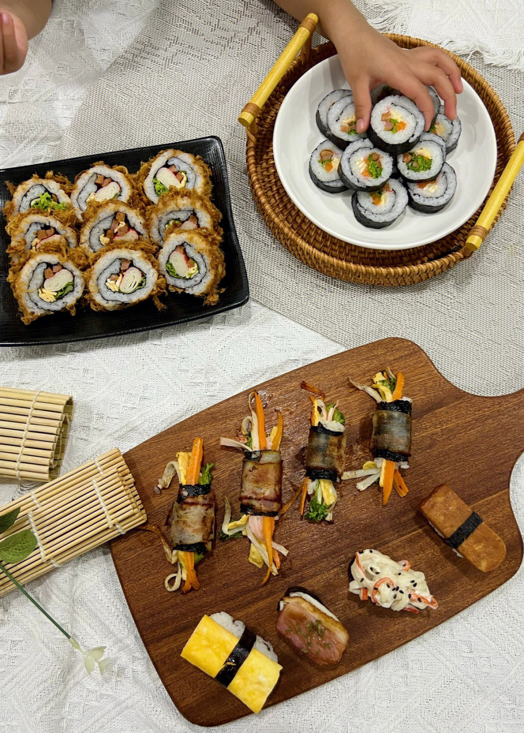 寿司制作流程图片