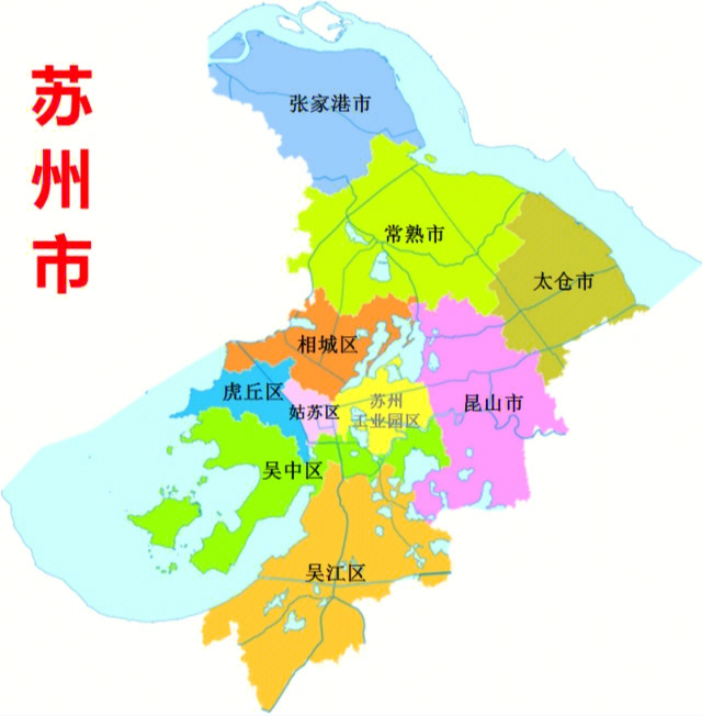 苏州园区小区地图图片