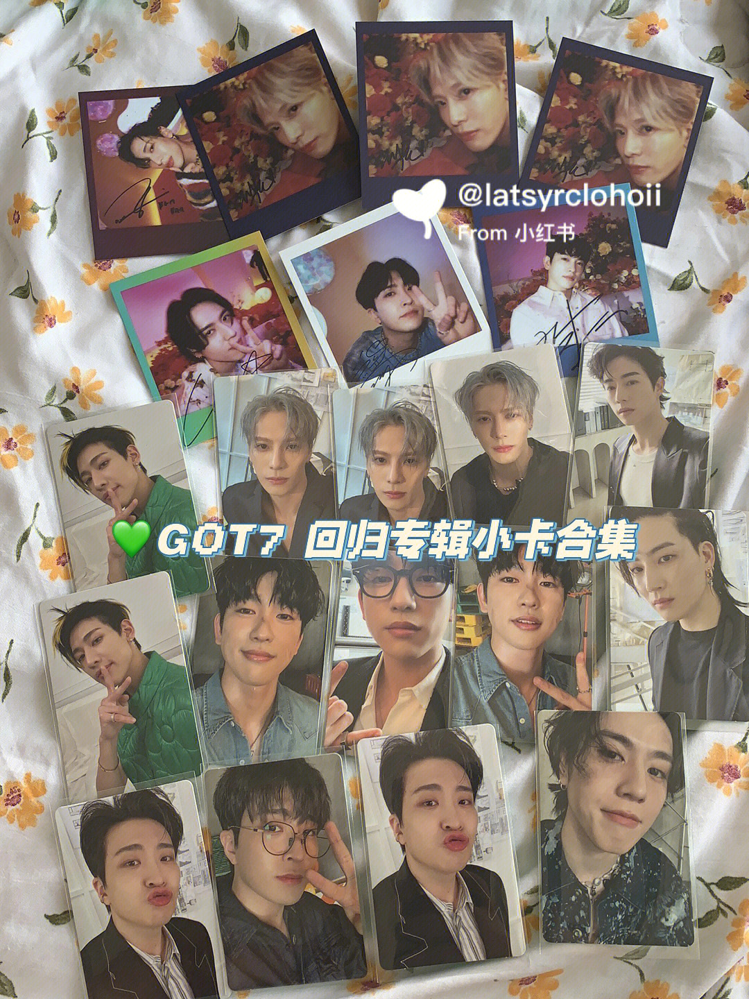 �got7回归七人封面专辑�