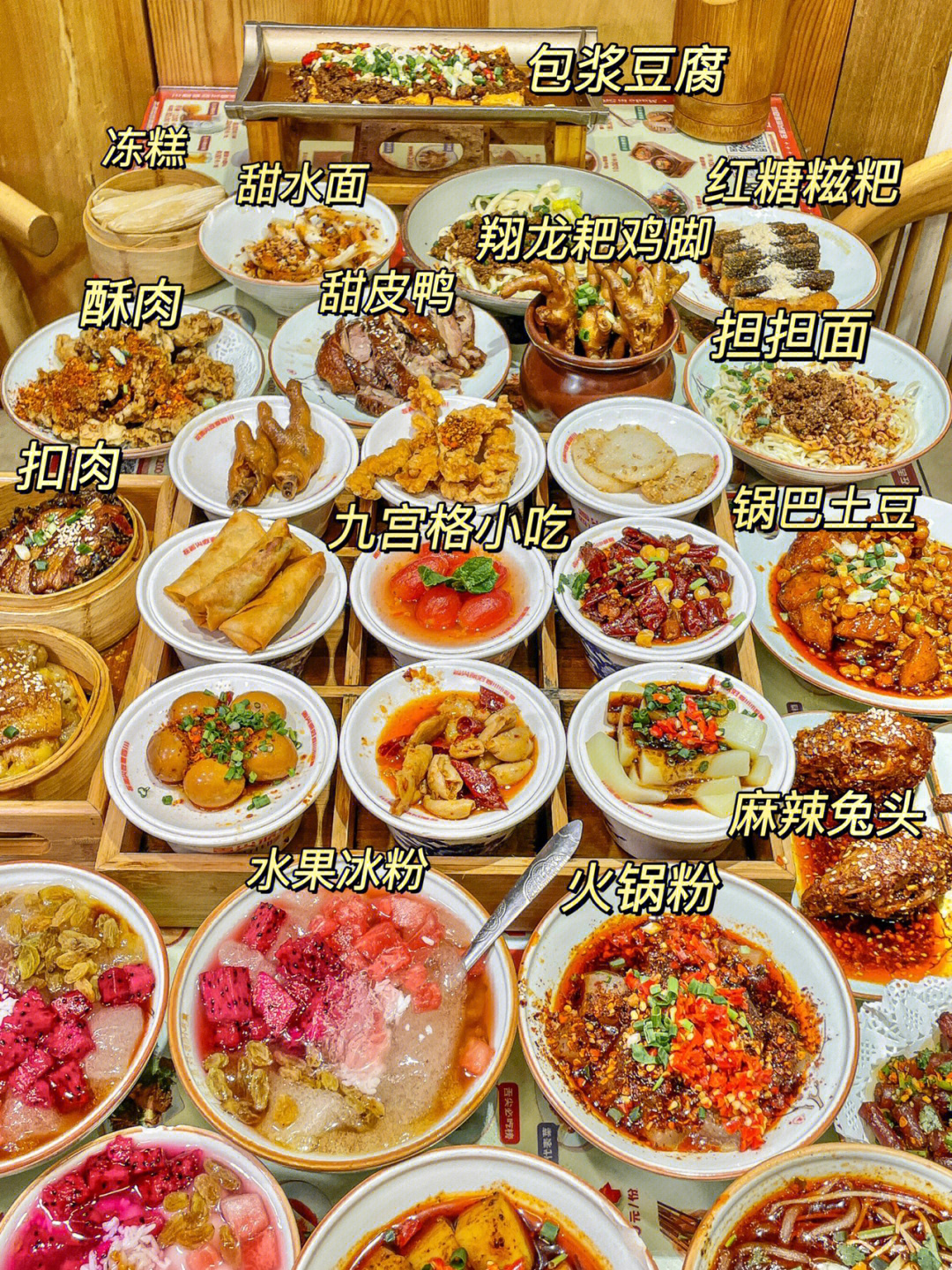 成都美食菜单图片