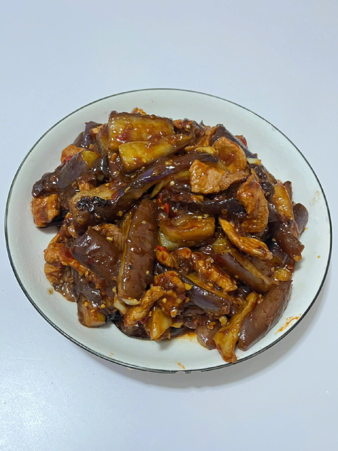 没胃口就做这道茄子炒肉片60美味下饭78