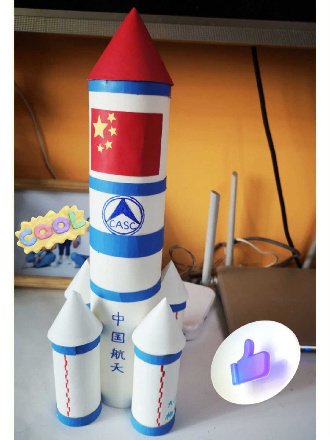 儿童火箭制作方法手工图片