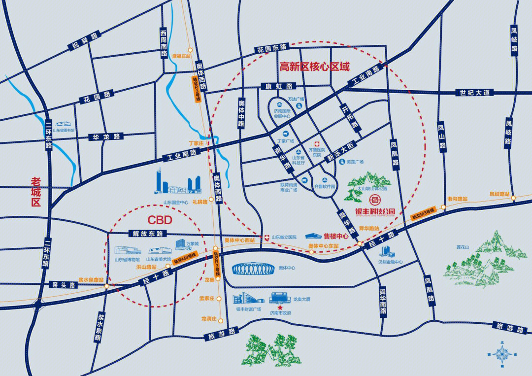 潍坊高新区位置地图图片