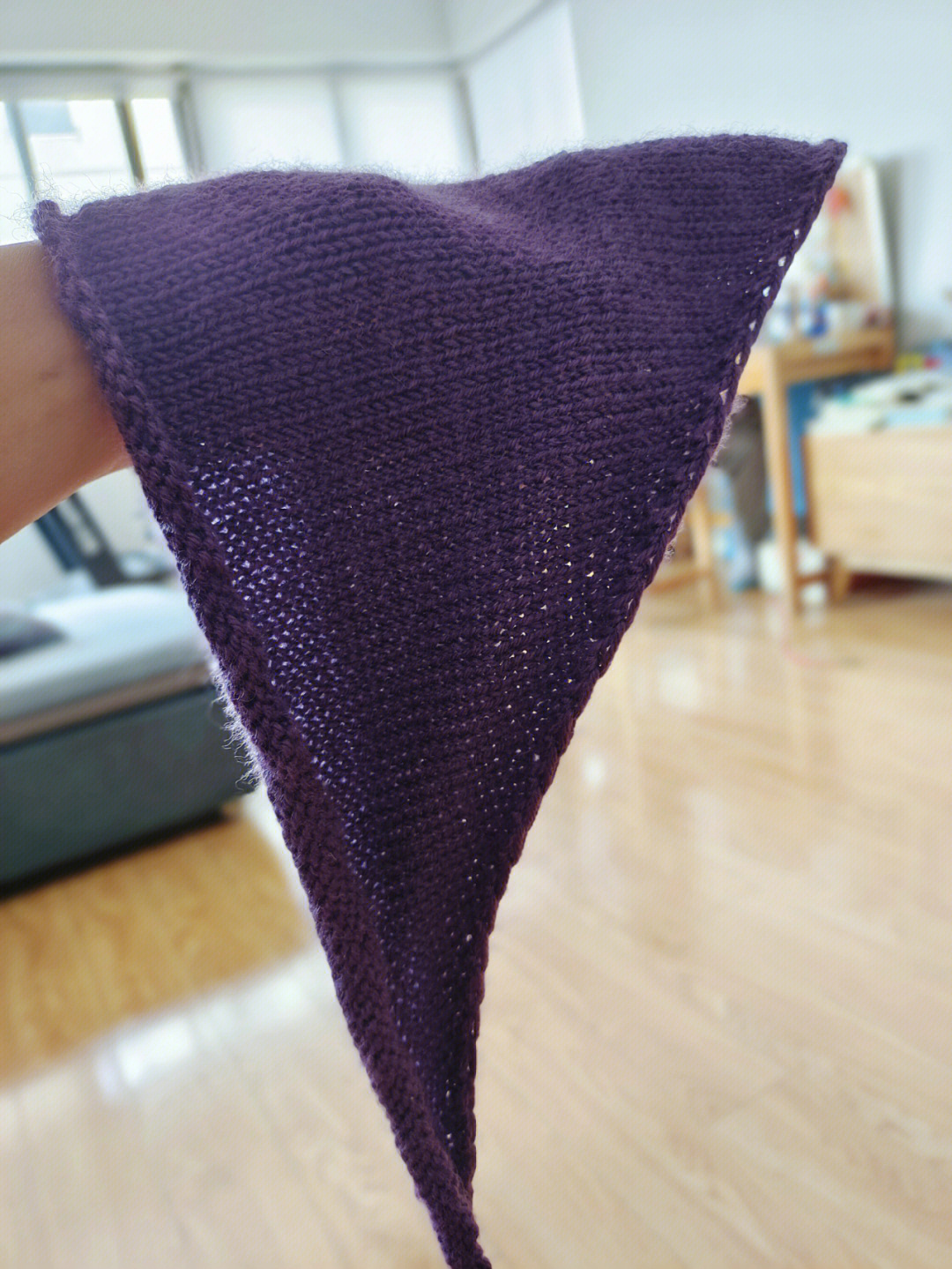 简单漂亮的三角巾织法图片