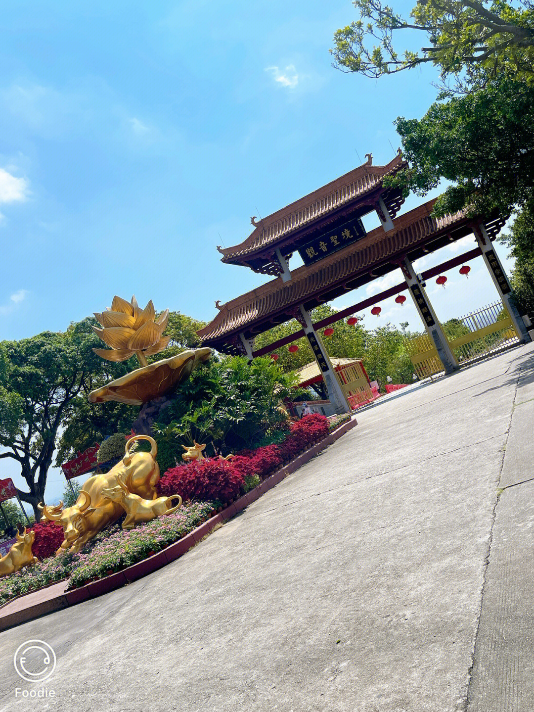 广州莲花山风景区电话图片