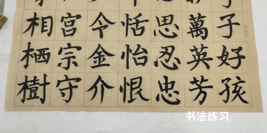 毛笔字日常练习#书法#毛笔字自学#毛笔字初学