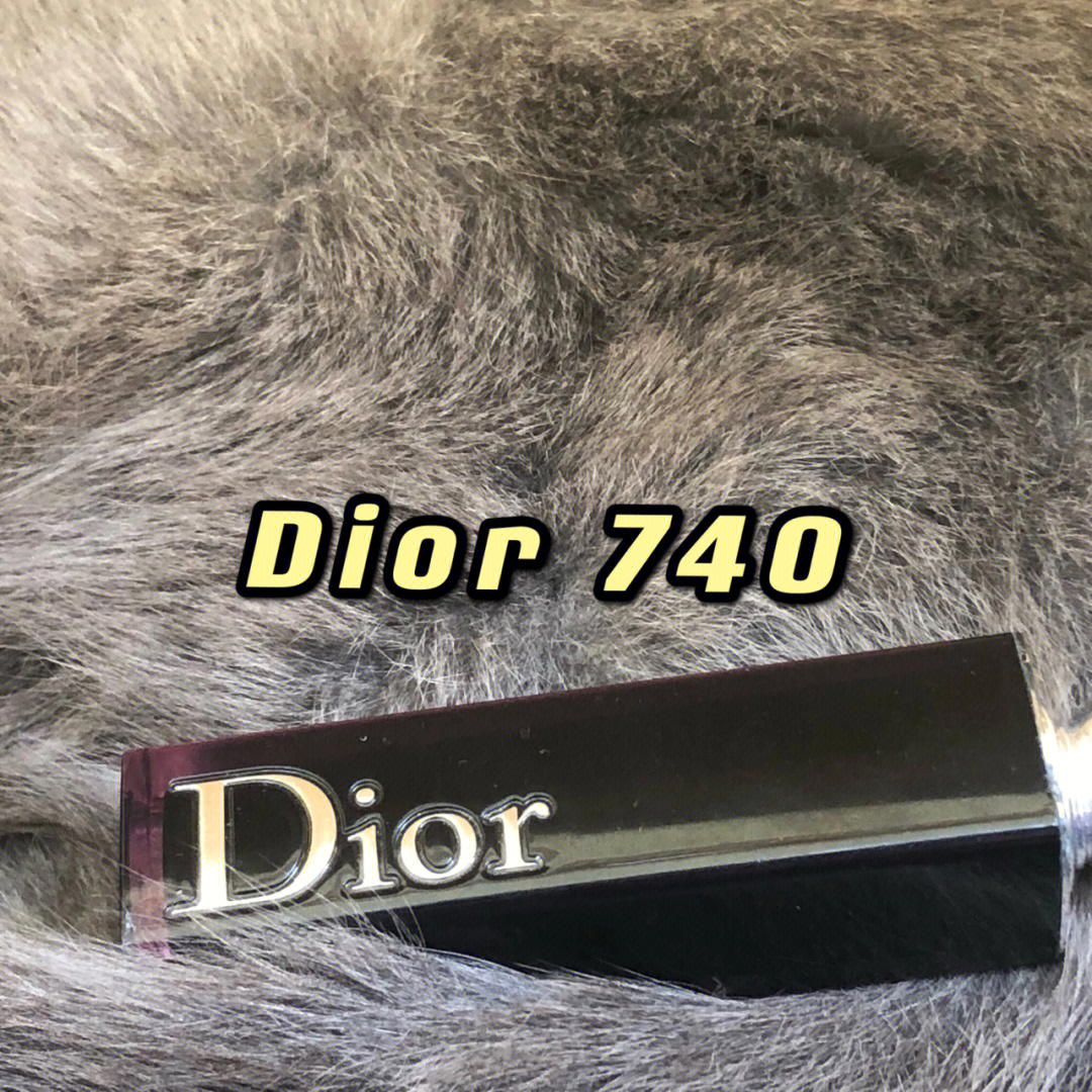 dior740真实试色素颜版