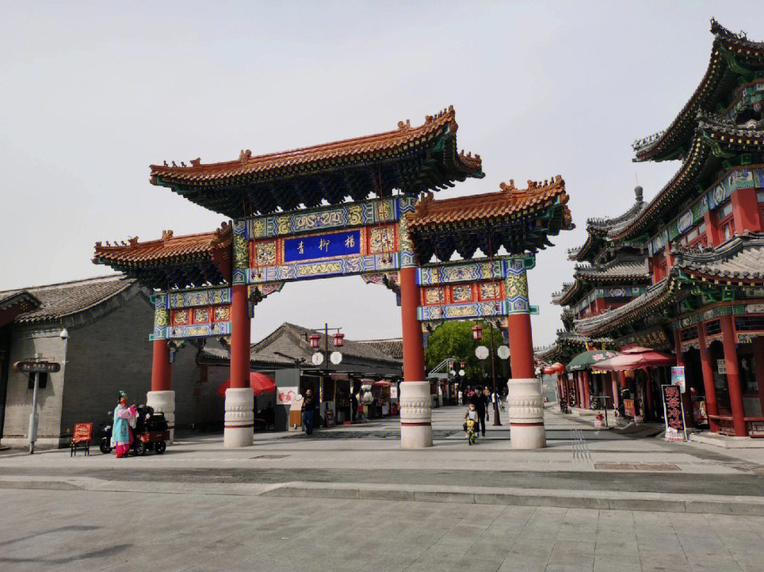 杨柳青古镇建筑特点图片