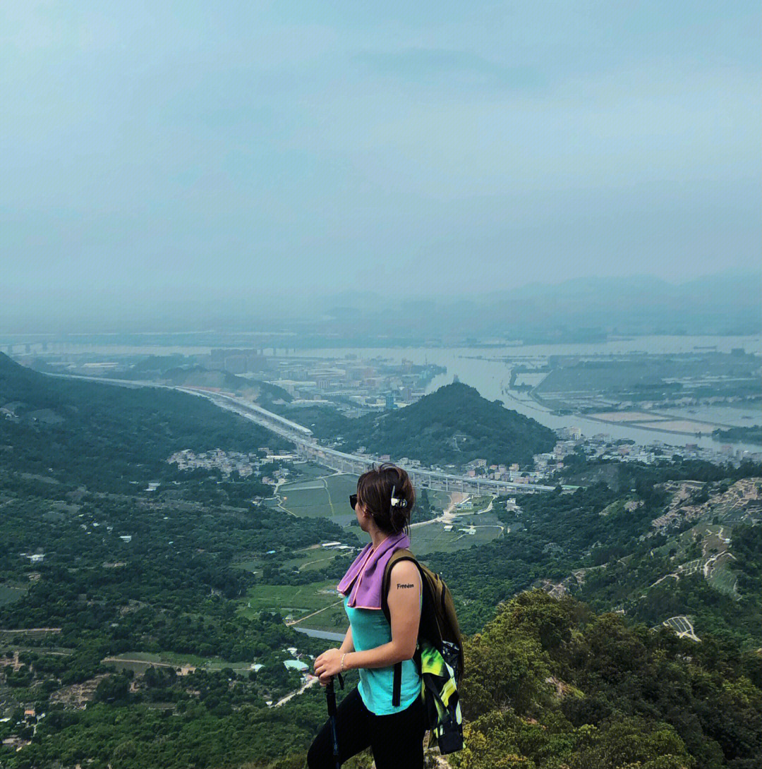 神湾丫髻山上山线路图片