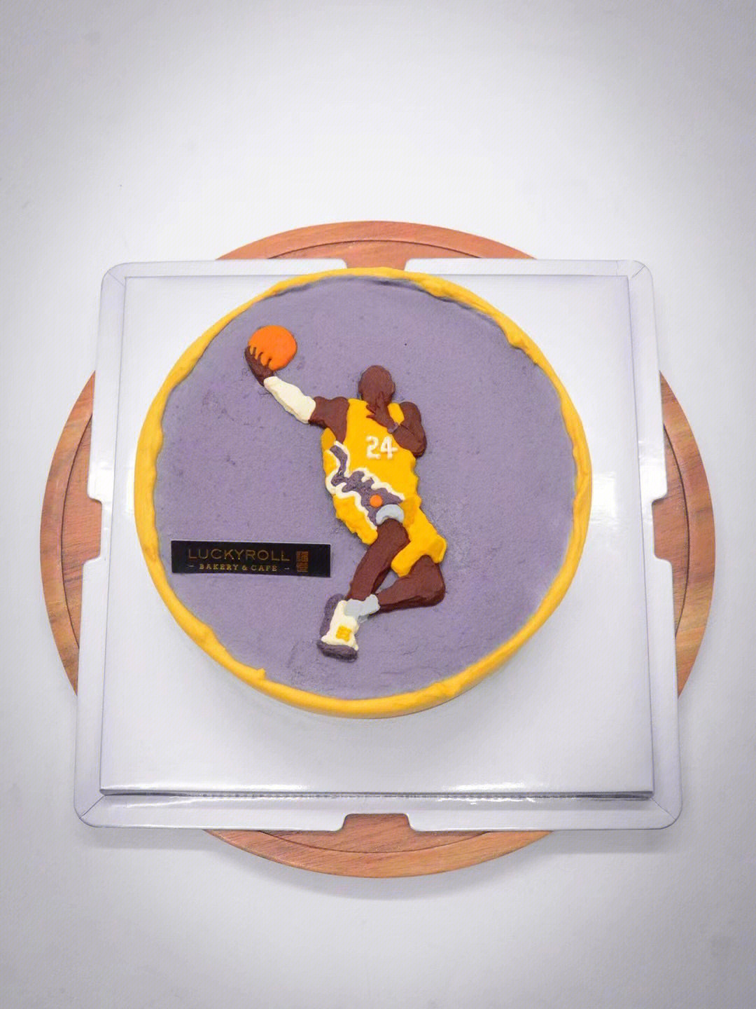 【科比】yyds90爱篮球的男士都无法抗拒吧手绘浮雕生日蛋糕蛋糕口味