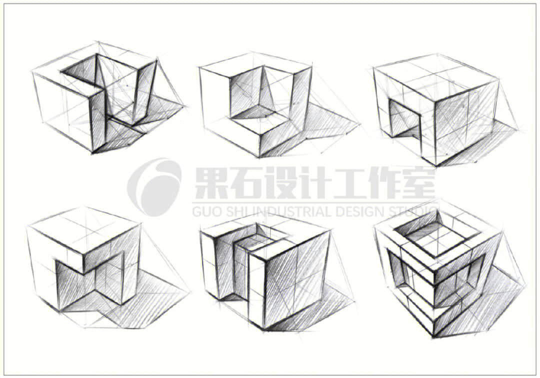 立方体的切割与重组图片