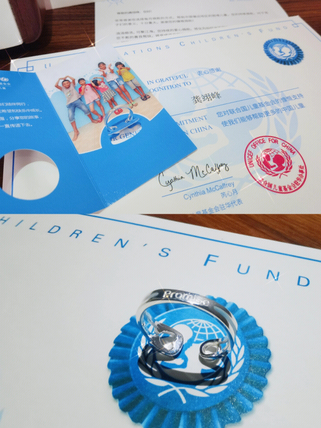 联合国儿童基金会徽章图片