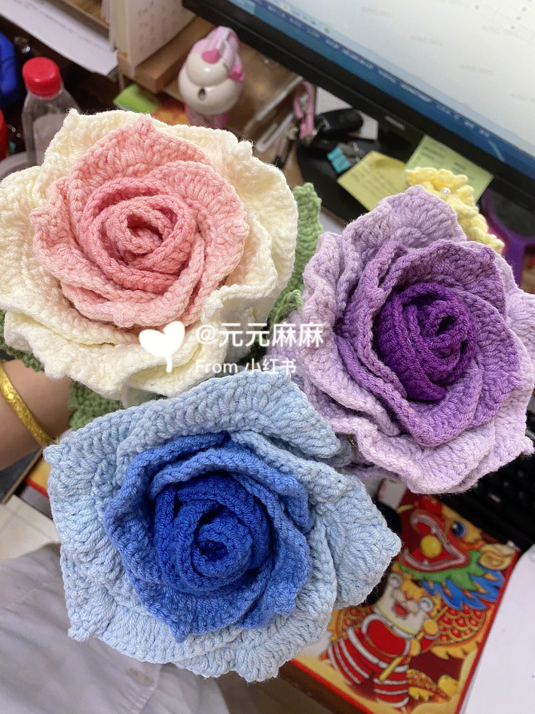 毛巾玫瑰花的折法教程图片