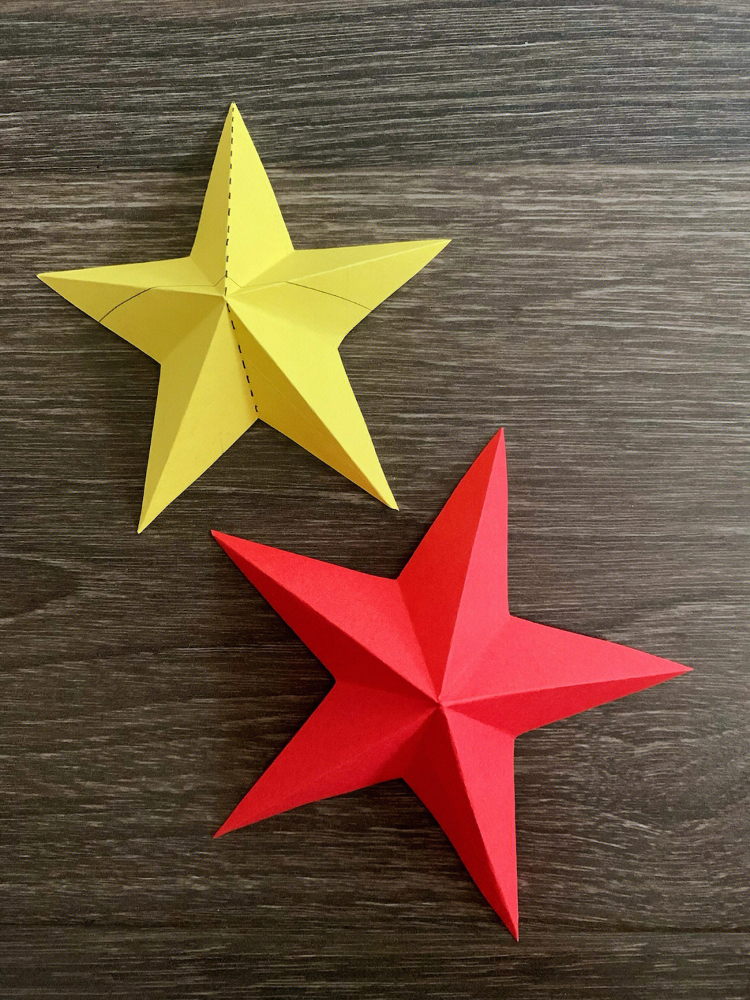 五角星最简单的剪法图片