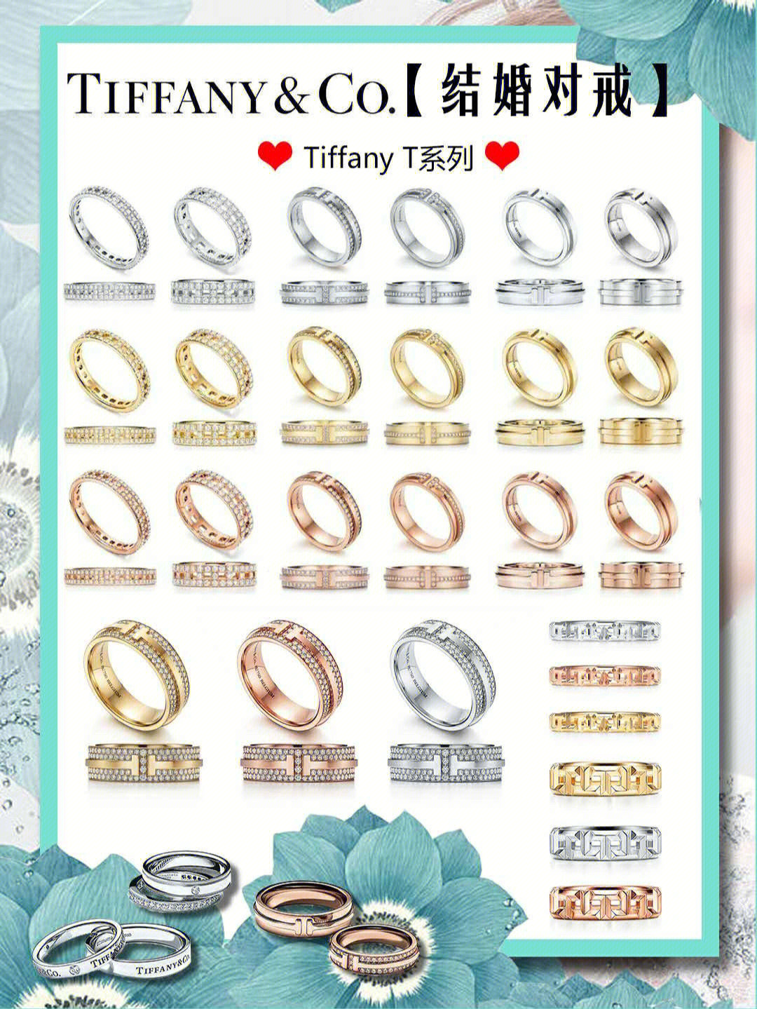 tiffany戒指尺码表图片