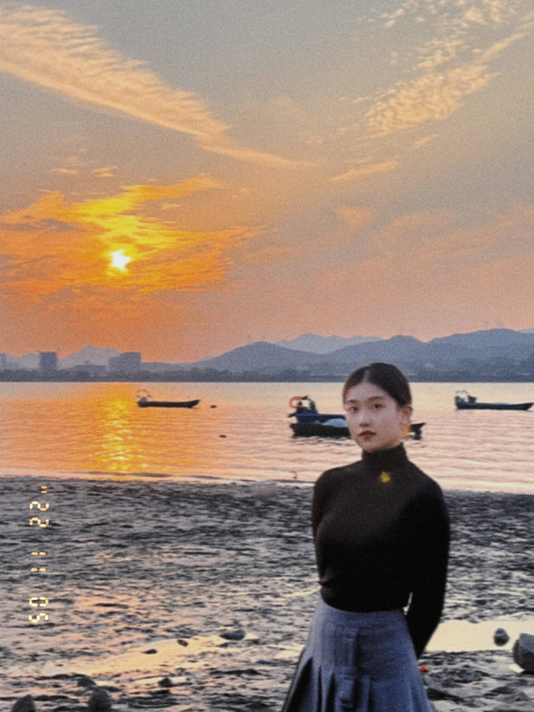 杭州滨江拍照六和公园附近假装去看海啦