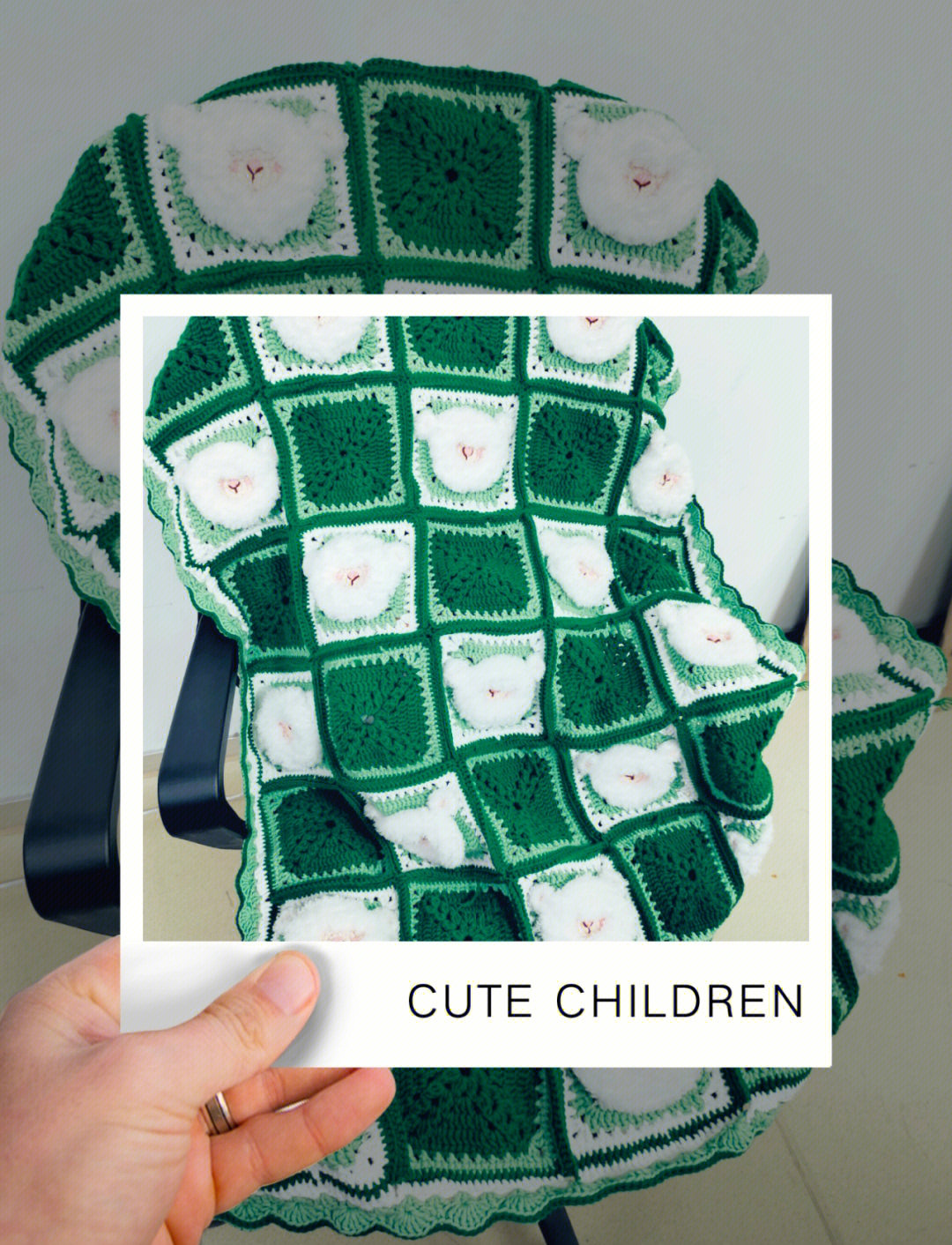儿童毛毯钩织教程图片