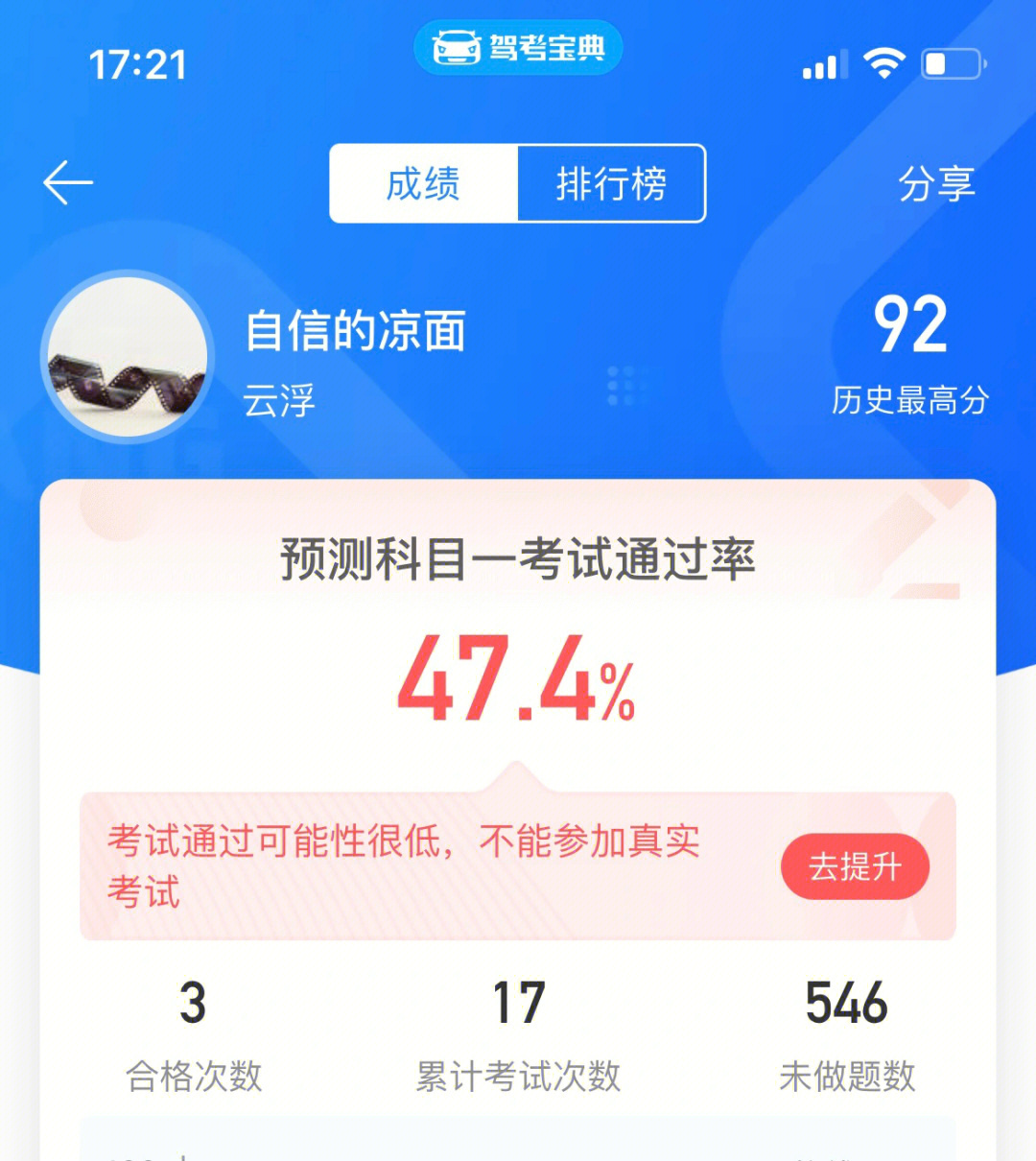 科一考过啦78