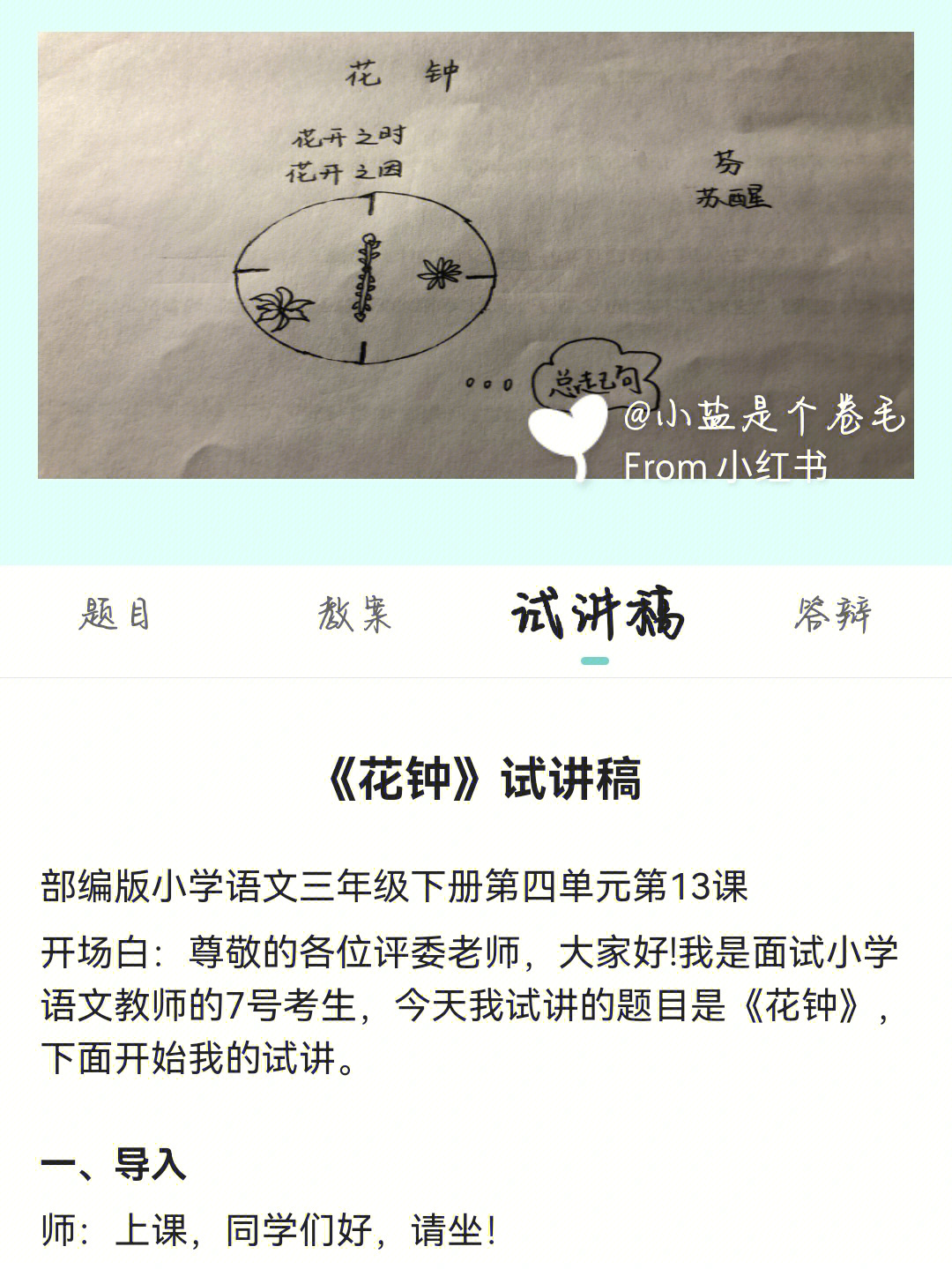 十二花钟图片大全原文图片