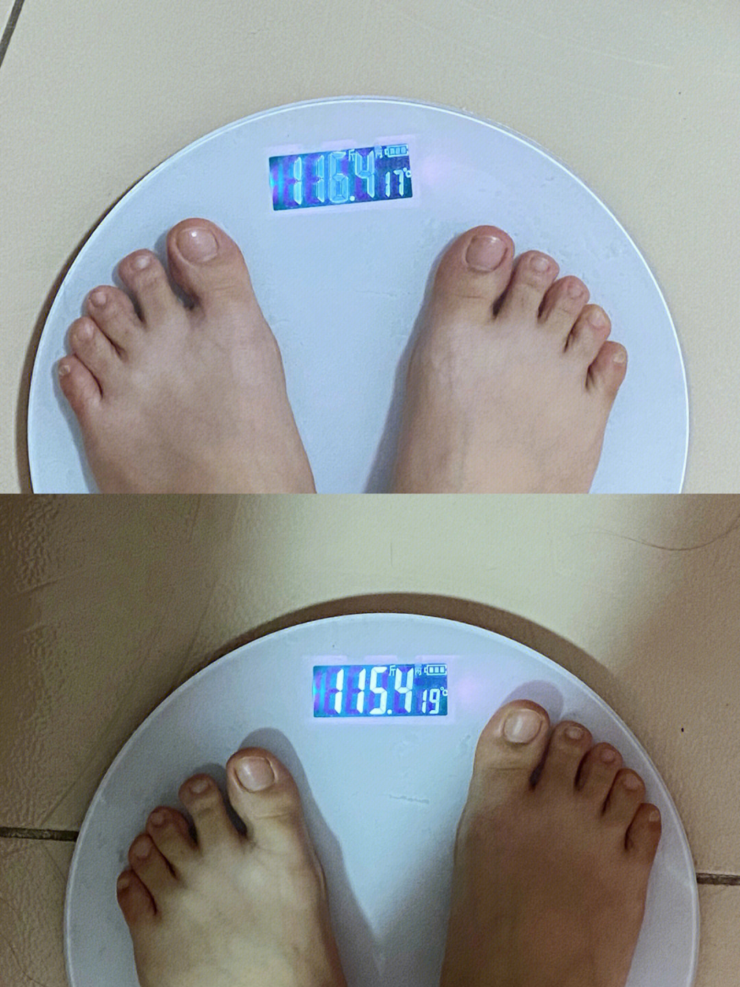115斤体重秤图片女生图片