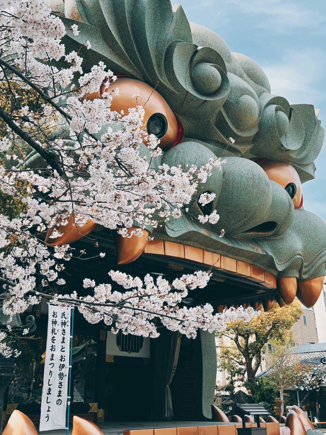 日本大阪小众景点61难波八坂神社